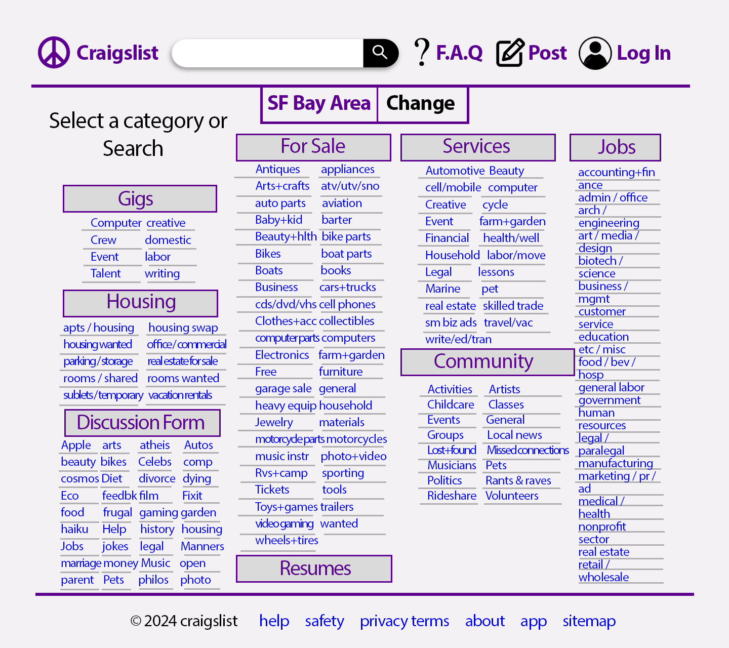 Craigslist UX redesign